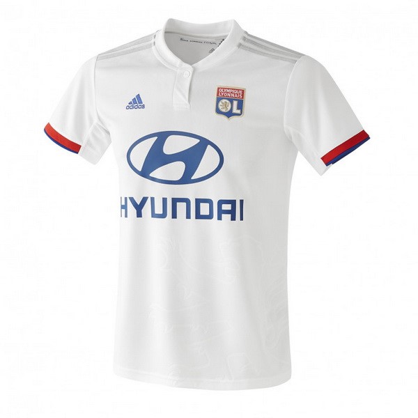 Tailandia Camiseta Lyon 1ª Kit 2019 2020 Blanco